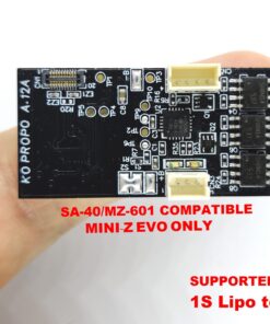 EVO MB Low Voltage EVO RECEIVER FOR 1/28 OPEN CHASSIS DIY